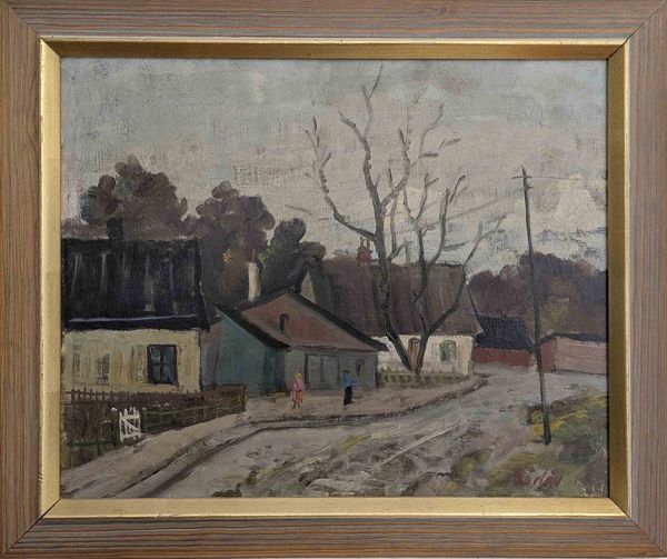 20th century Swedish School 'A Quiet Town'