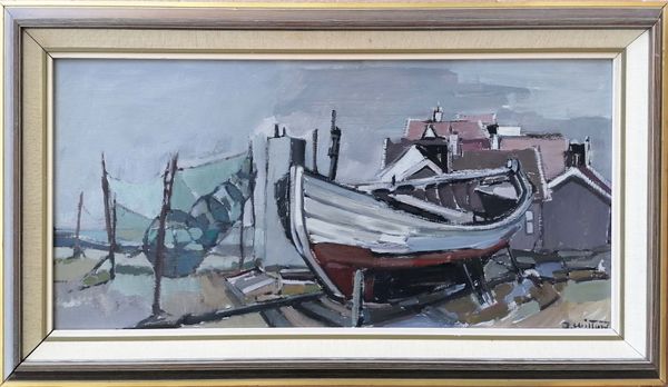 20th Century Swedish School 'Dry Dock'