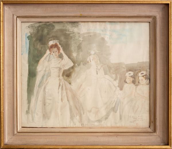 John Stanton Ward, CBE RA RWS VPRP NEAC (1917-2007) 'The Big Day'