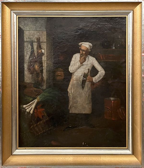 19th Century Continental School ‘A Chef’s Dilemma’