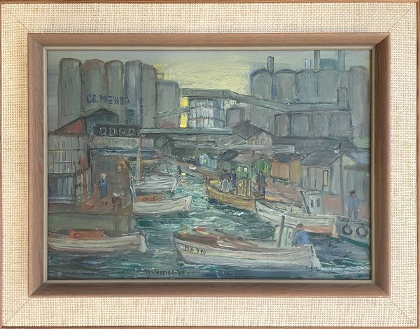20th Century Swedish School ‘The Factory Quay’