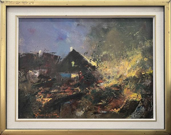 Arne Aspelin (1911-90) ‘Night Bonfire’