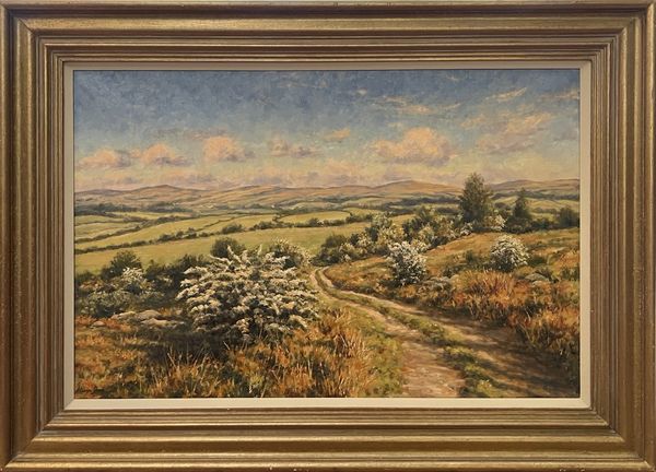 Mervyn Goode (b.1948) ‘May Blossom, Dartmoor’