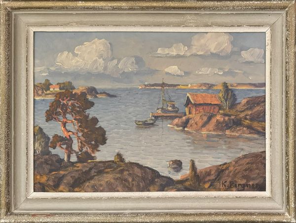 20th Century Swedish School ‘Jetty in the Archipeligo’