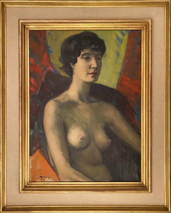 20th Century Swedish School 'Seated Nude'