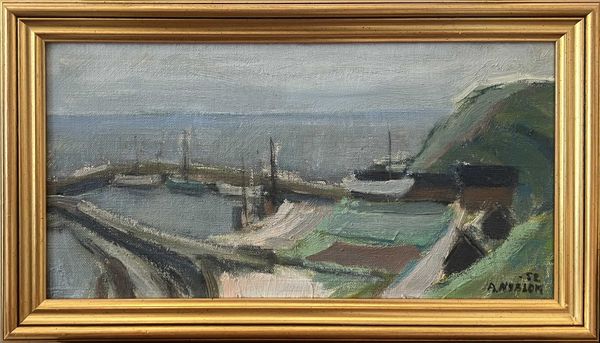 20th Century Swedish School ‘A Quiet Harbour’