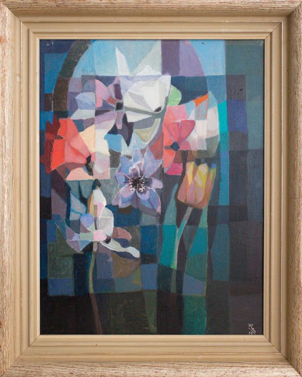Ragnar Ring (1908-99) 'Abstract Flowers'