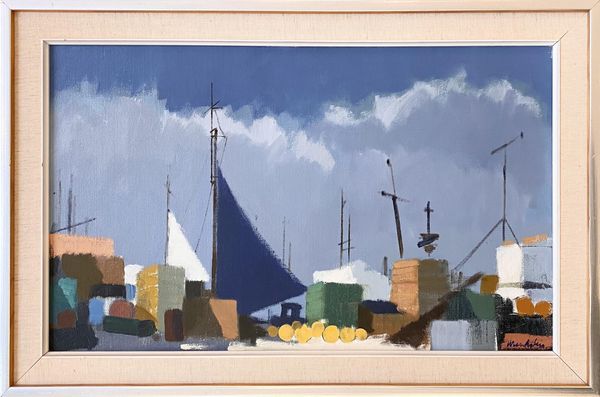 20th Century Swedish School 'Dinghies under Sail'