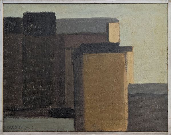 TAGE BJÖRK (1909-1980) 'Abstract Buildings'