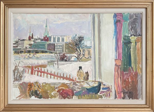 20th Century Swedish School ‘River View in Winter’