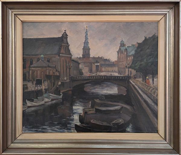 20th Century Swedish School 'City Waterway’