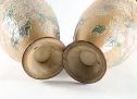 Lot 406 A PAIR OF TALL ROYAL DOULTON STONEWARE VASES (2)