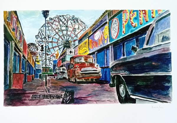 AMUSEMENT PARK ALLEYWAY