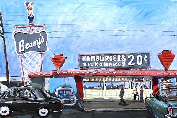 HAMBURGER STAND, LONG BEACH