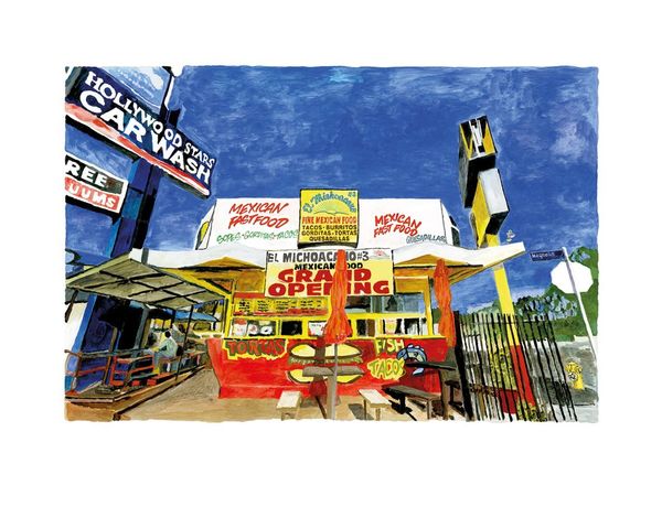 VINE STREET, WEST L.A.