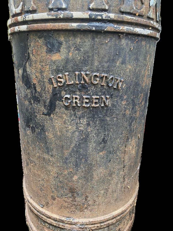 †Islington Council heritage cast iron bin - Islington Green (1 of 27 similar lots) (daggered lot)