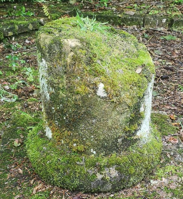 A collection of three sandstone column bases 18th century the tallest 74cm high Part of the Late Dr Gerald Moore Collection of Paintings and...