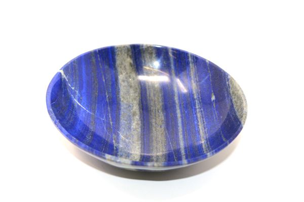 A lapis lazuli bowl 18.5cm diameter