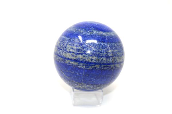 A lapis lazuli sphere 9cm diameter, 1.46kg
