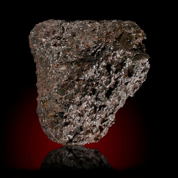 A Pallasite meteorite Brahin Fall 12cm by 13cm, 2.6kg