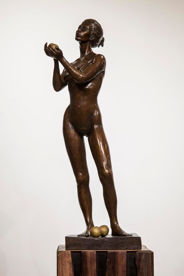 Nicola Godden Eve Bronze Signed 1 of 9 55cm high by 20cm wide by 16cm deep