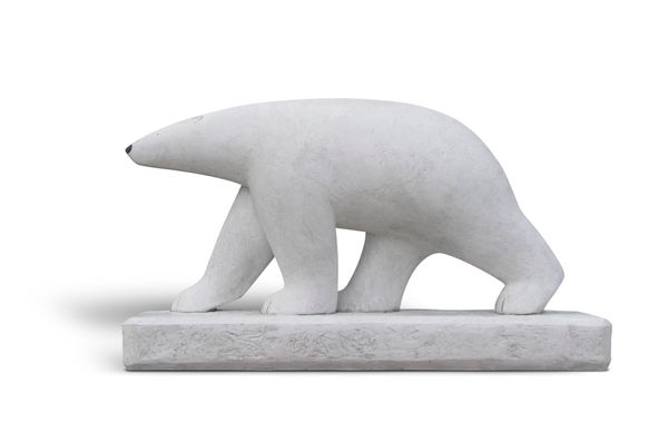 Paul Smith The Great White Bear Slate resin Edition of 12 79cm high by 132cm long