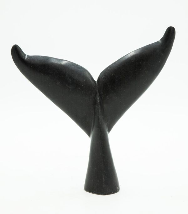 Peter Chidzonga Whale Tail Springstone 26cm by 25cm wide by 6cm deep