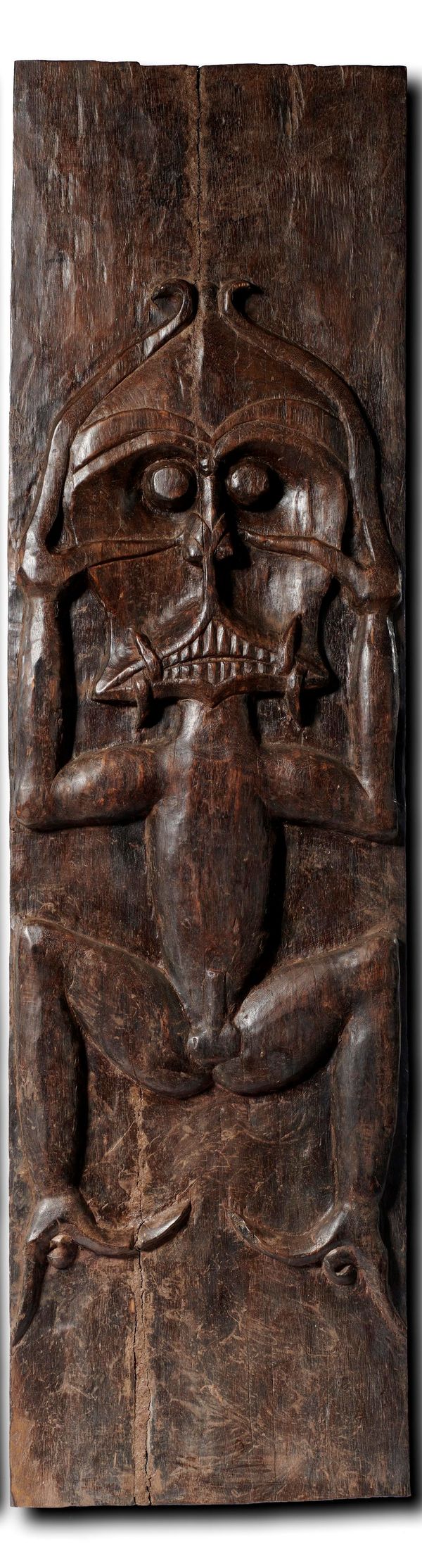 A similar panel 1st half 20th century  186cm high by 51cm wide