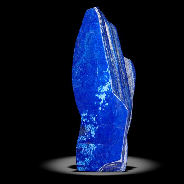 A lapis lazuli freeform 47cm high, 16.1kg