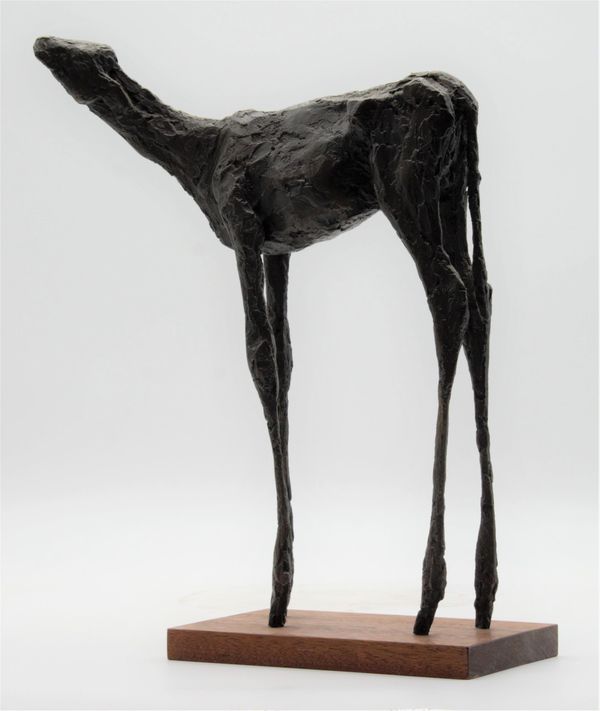 Chelsea Renton Born to Run Bronze 36cm high by 11cm wide by 28cm deep