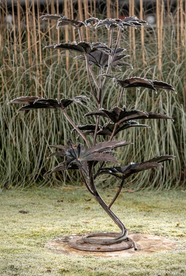 &#9650; Humphrey Bowden A copper Ricinus fountain with three plumbing points 150cm high Humphrey Bowden studied Physics at Cambridge and then became...