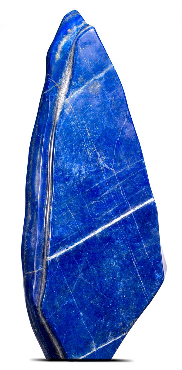 A lapis lazuli freeform 51cm high 11kg