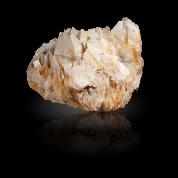 An Angel calcite specimen on stand Mexico  45cm