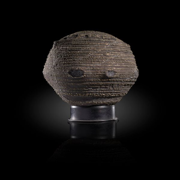 A pyritised concretion sphere China  32cm wide