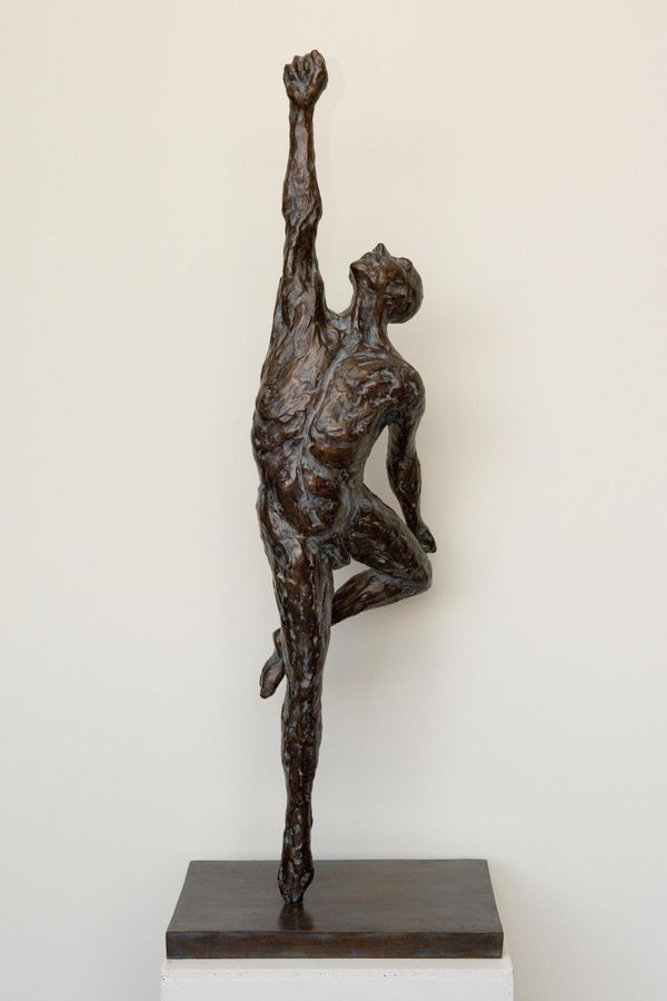 Jacques Vanroose Force  Bronze, edition of 100  106cm high by 40cm wide by 30cm deep