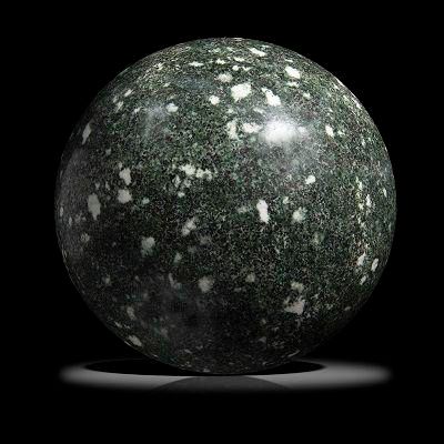 A Preseli stone sphere 16cm diameter