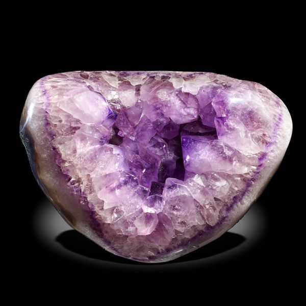 An amethyst geode Brazil 38cm high