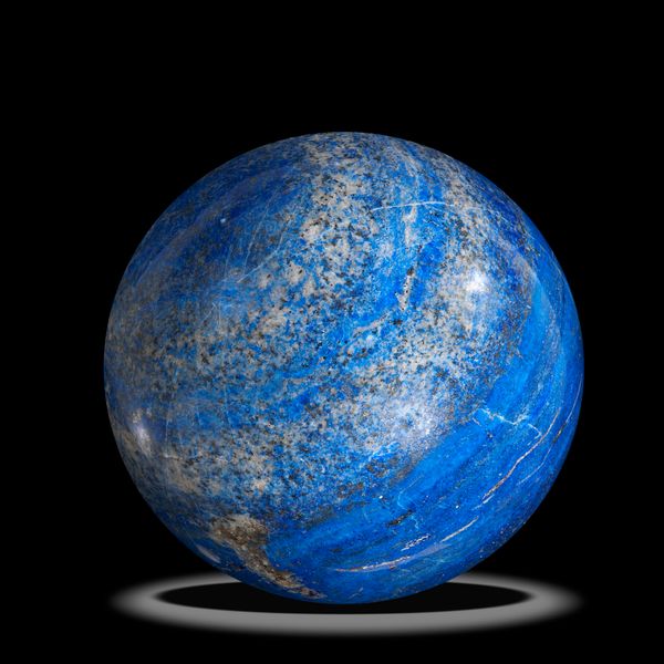 A Madani quality lapis lazuli sphere 15cm diameter, 5.5kg