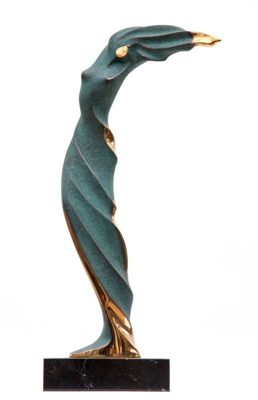 Women of the wind Bronze 46cm high by 32cm wide by 10cm deep