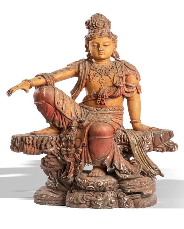 A similar smaller deity 105cm high