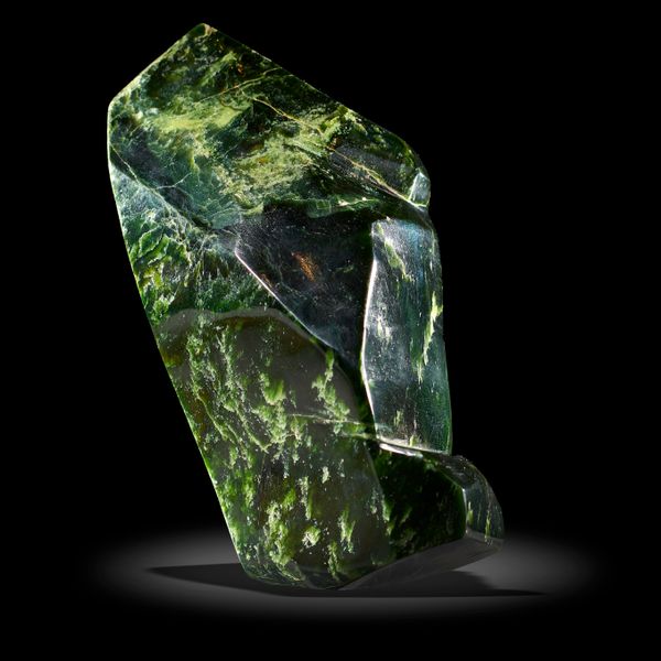 A nephrite/jade freeform Afghanistan 28cm