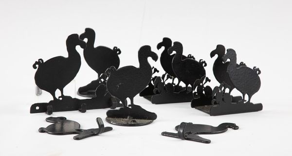 Assorted metal figures