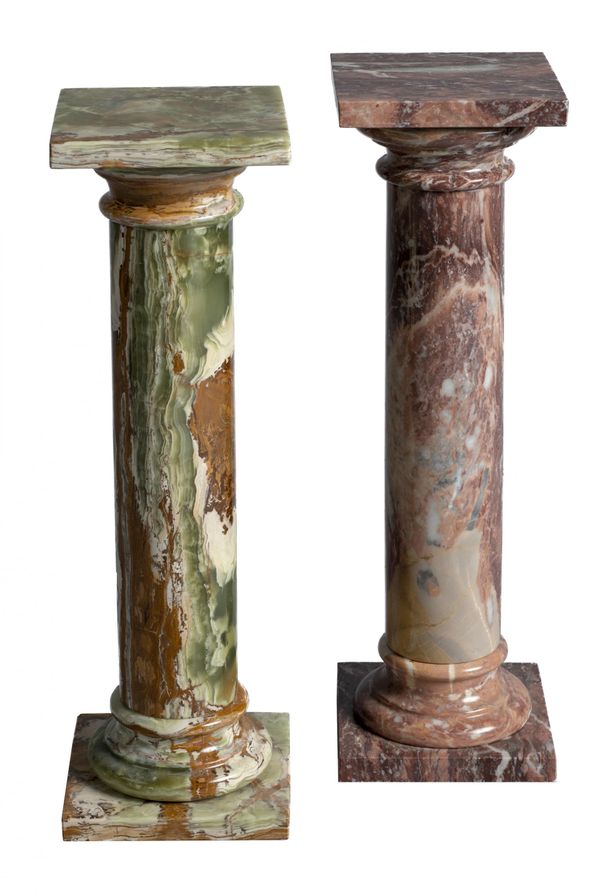 A marble pedestal