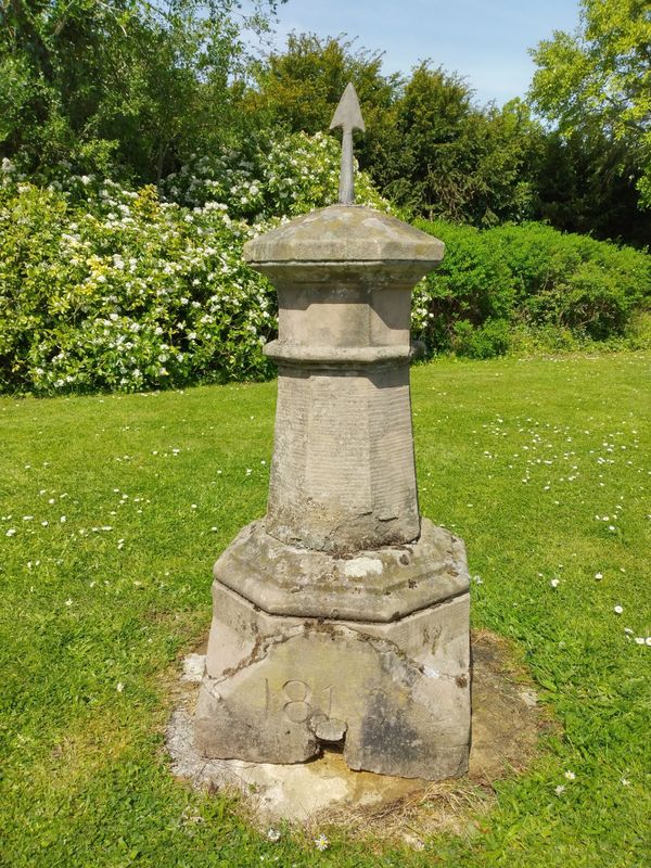 An unusual carved stone base