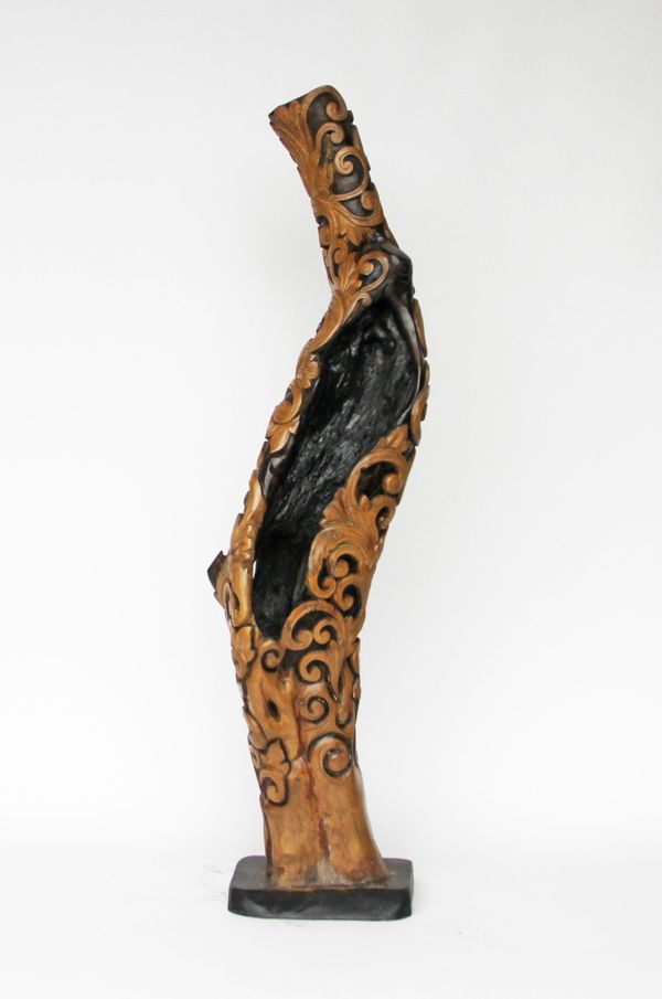 Carved Hardwood Sculpture II