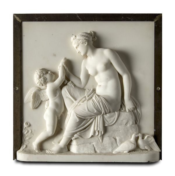 Workshop of Bertel Thorwaldsen: An impressive and important suite of three carved white marble plaques