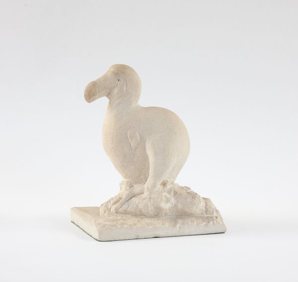 Carved limestone sculpture