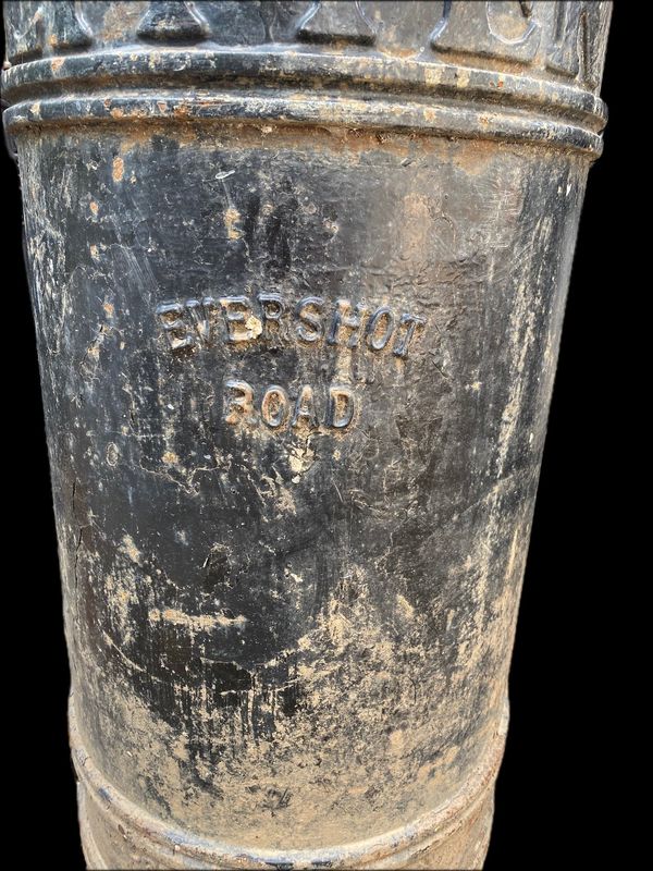 †Islington Council heritage cast iron bin - Evershot Road (1 of 27 similar lots) (daggered lot)
