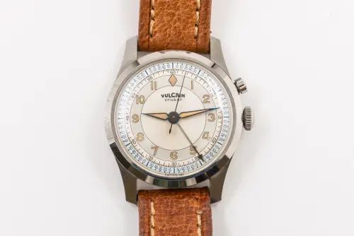 A VULCAIN CRICKET ALARM WATCH